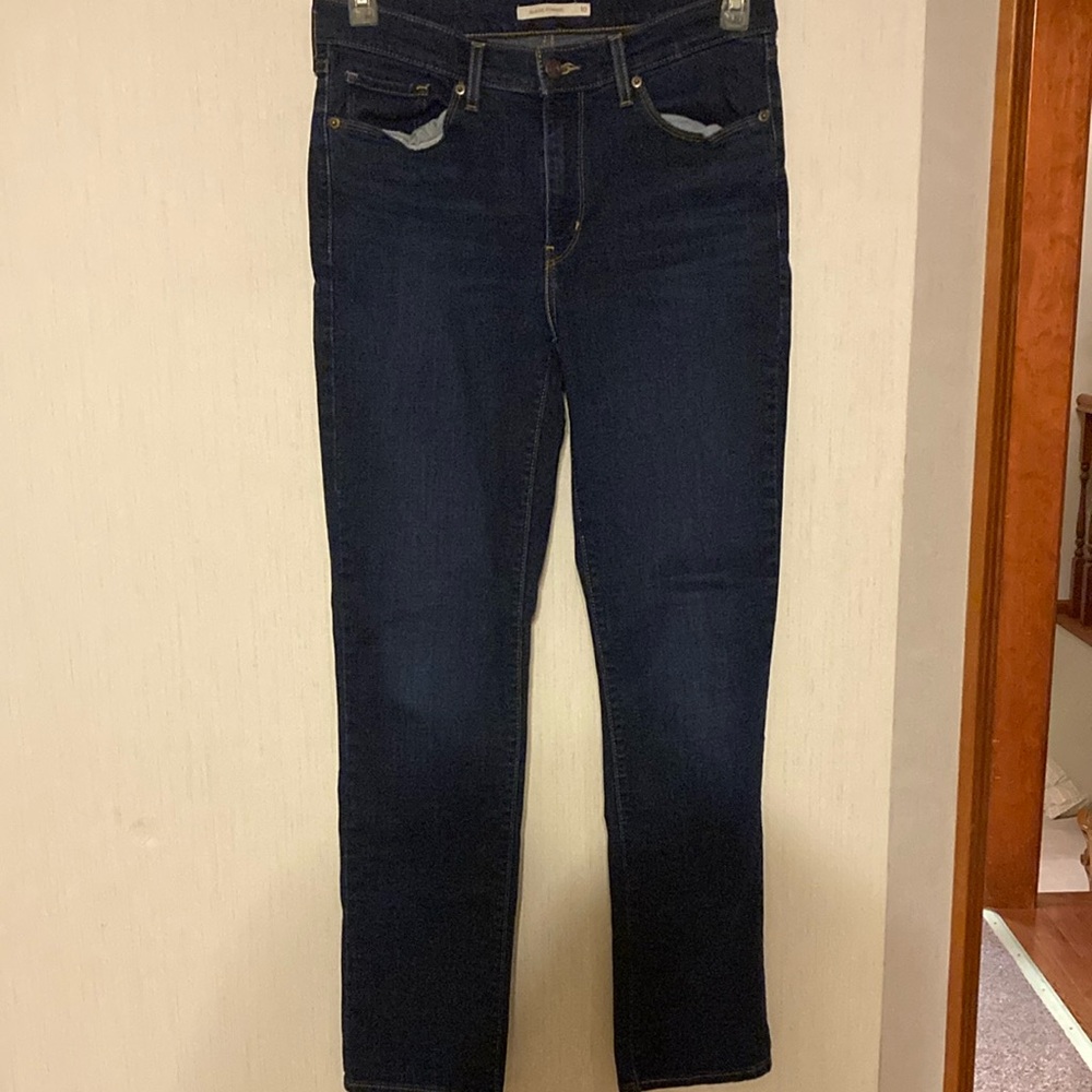 Levi's Dark Blue Women's Straight Leg Jeans